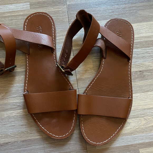 Madewell Shoes - Madewell The Boardwalk Ankle-Strap Sandal in BROWN